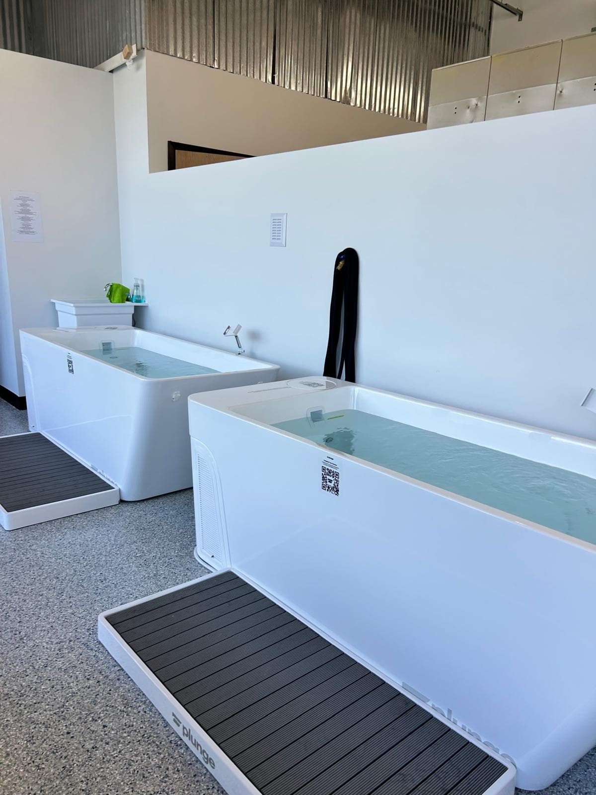 Fire and Ice sauna and cold plunge at MOVE GST